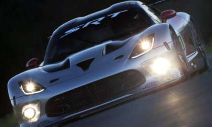 The front end of the new 2013 SRT Viper GTS-R