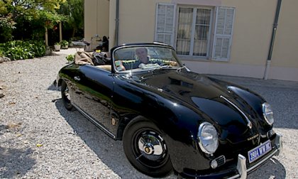 Driving a Porsche 356A on the French Riviera