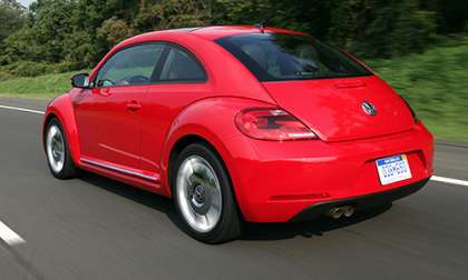 2012 Volkswagen Beetle rearview