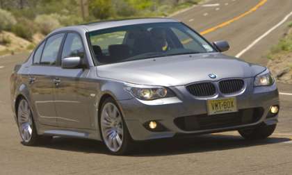 BMW 5 series subject to recall for possible fires.