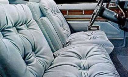 1978 Cadillac Eldorado padded leather seats