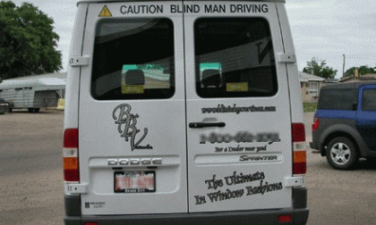 Blind Man Driving