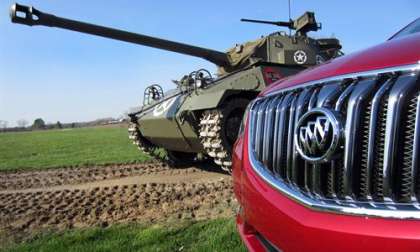 M18 Hellcat and Buick Enclave