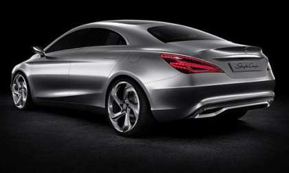 Mercedes-Benz Concept Coupe rear three-quarter