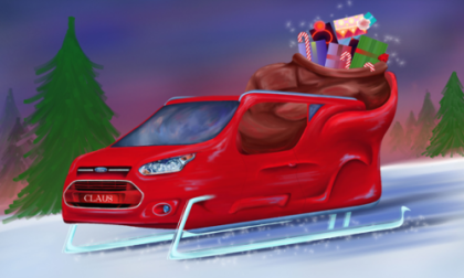 Ford Transit sleigh replacement (artists rendition)