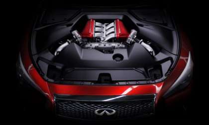 Infiniti Q50 Eau Rouge Concept engine