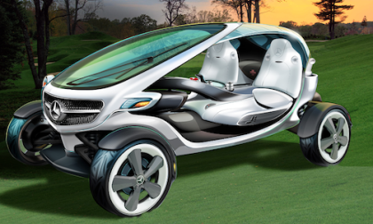 Mercedes-Benz golf cart