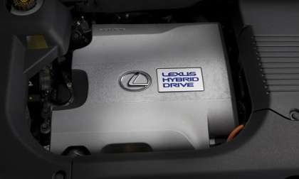 Lexus RX450h hybrid engine