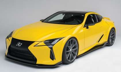 Lexus brings bored-out LC 500 to SEMA