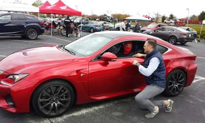 2015 Lexus RC F Compared to the Hellcat and Sporty Cars On a Racetrack