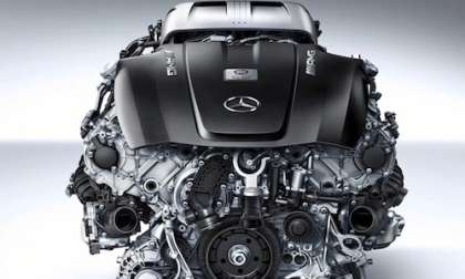 Meet the impressive 2015 Mercedes AMG GT 4.0-liter V8 Biturbo engine [video]