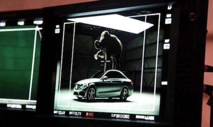 You won’t believe who Mercedes hires for extreme 2015 C-Class shoot