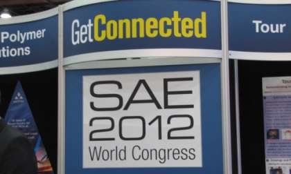 The theme at SAE World congress 2012 was Get Connected