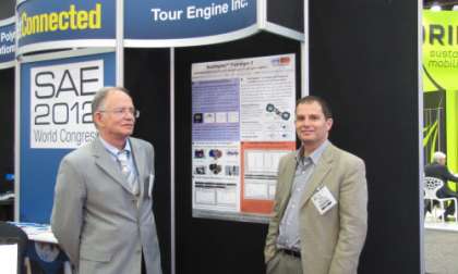Hugo Tour (left) and Oded Tour at SAe World Congress