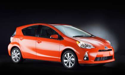 The Prius c will debut at the 2012 NAIAS in Detroit. Photo courtesy of Toyota