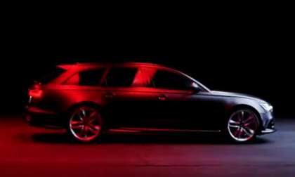 The Audi RS6 Avant  Image from the YouTube video. 