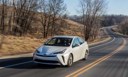 Image of high-mileage 2019 Toyota Prius courtesy of Toyota