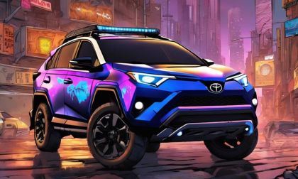 AI Generated image of a New Toyota RAV4