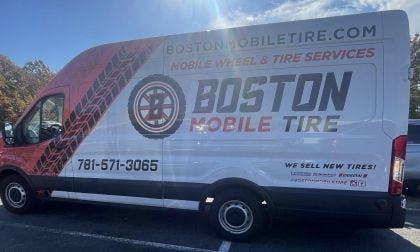 Image of Boston Mobile Tire van courtesy of Jay Condrick