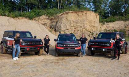 2021 Ford Bronco Rebelle Rally team