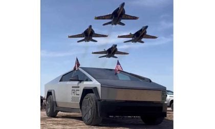 What Is the Most American Made Truck On the Market? The Cybertruck Is The Most American Truck Made On The Market As Video Shows Fighter Jets Overhead With Flags