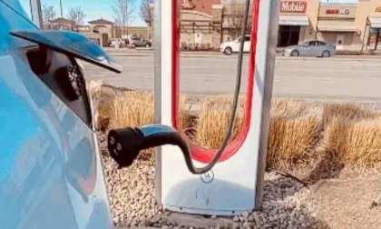 This Tesla EV Charging Adapter Quickly Detaches In Case You Need To Get Away Fast