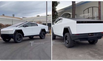 Satin White Wrap Joins An Ever Growing List of Cybertruck Wraps Being Offered