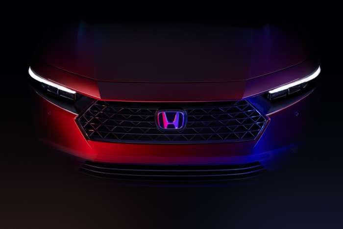 Image of 2023 Accord courtesy of Honda