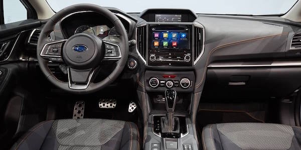 2018 subaru crosstrek cabin