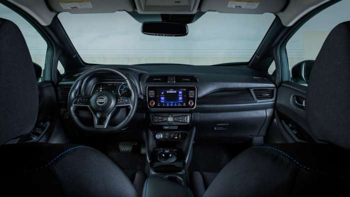 2020 Nissan Leaf SV Plus Interior