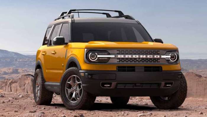 Ford Bronco Sport Has Quick Sales Turnaround