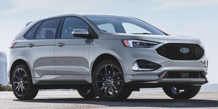 2020 Ford Edge Recalled For Rear-End Problem