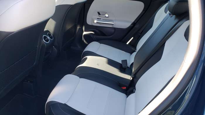 2021 Mercedes AMG GLA45 4MATIC+ rear seats