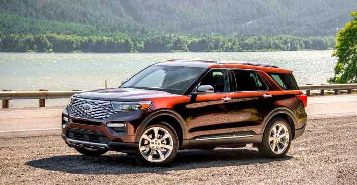 Another view of the 2022 Ford Explorer