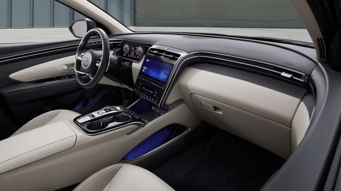 2022 Hyundai Tucson Hybrid Limited AWD interior
