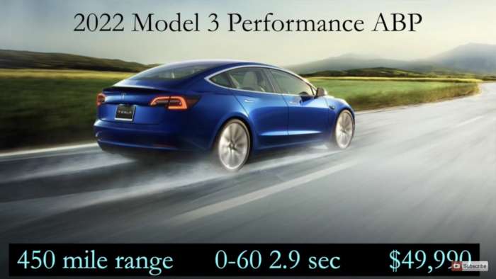 2022 Tesla Model 3 Performance (ABP)