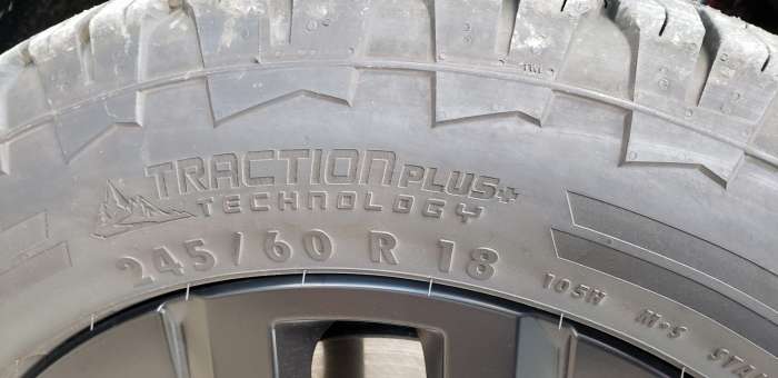Image of 2023 Kia Telluride X-Pro tire by John Goreham