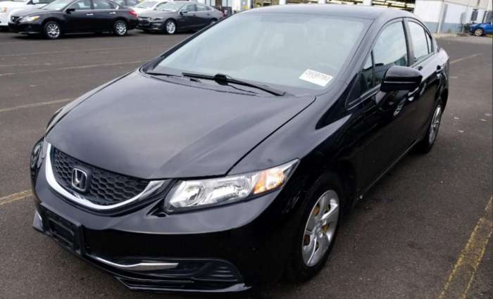 2015 Honda Civic at auction