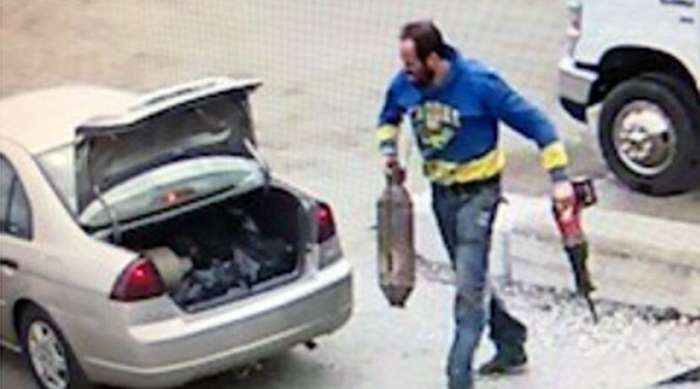 Police Photo Shows Catalyst Thief