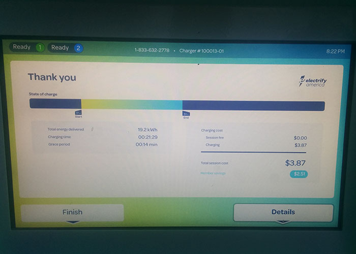 Chevy Bolt Charging Rate