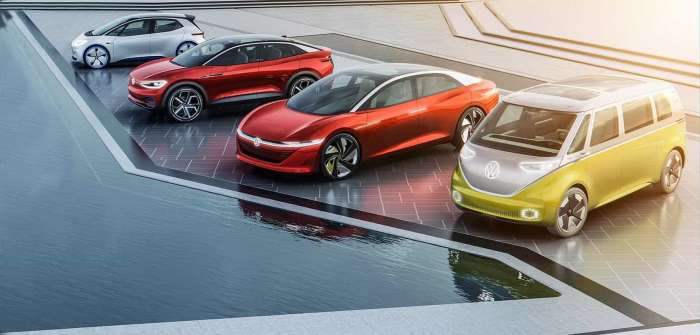 Volkswagen-electric-car-range