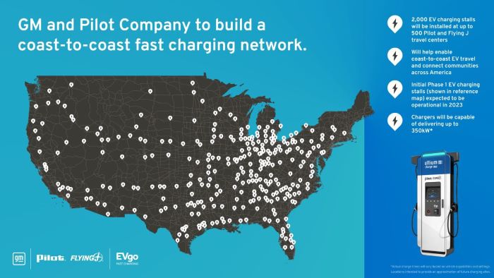 GM Partners to Build Quick-Charging Network
