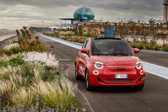 Fiat New (500)RED electric model 
