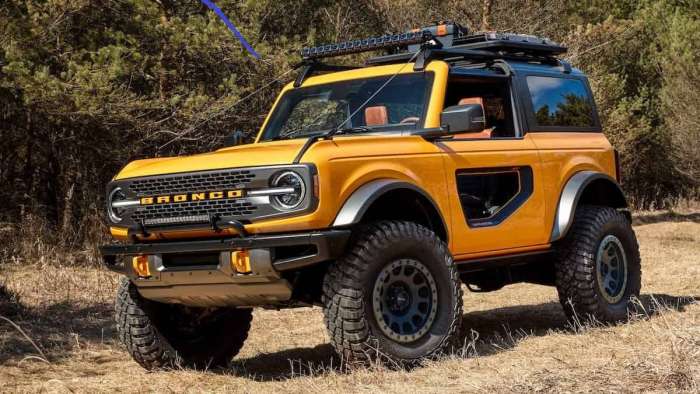 A Different View Of The Top Of The Line Bronco Sport