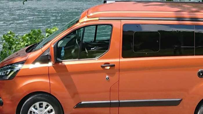 Image Of Ford Nugget Camper Van Shut