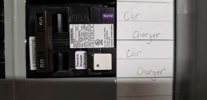 Image of GFCI breaker by John Goreham