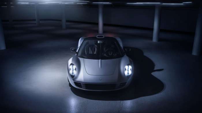 Image showing a frontal view of the GMA T.33 supercar.