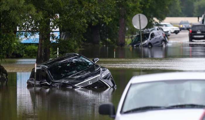 Vehicles Flooded By Hurricane Ida In Mississippi Recently
