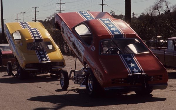 Snake and Mongoose Funny Cars