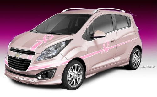 The Pink Out Chevy Spark 